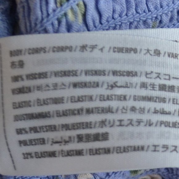 y2k Hollister Smoked Flowy  Skort skirt XS - Picture 11 of 11